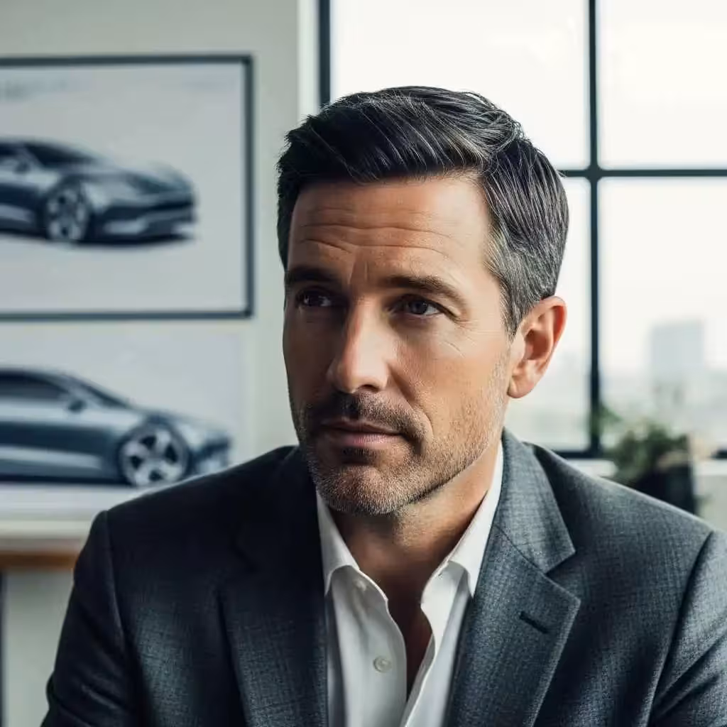 Portrait of Alexander Sterling, lead automotive journalist and editor at AutoTechSpot